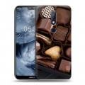 Дизайнерский пластиковый чехол для Nokia 6.1 Plus Конфеты