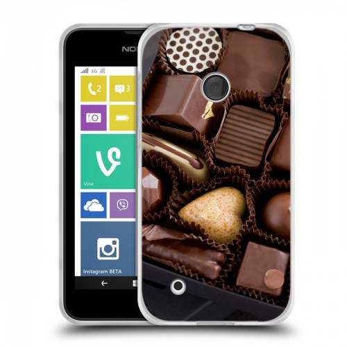 Дизайнерский пластиковый чехол для Nokia Lumia 530 Конфеты