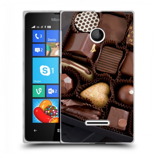 Дизайнерский пластиковый чехол для Microsoft Lumia 435 Конфеты
