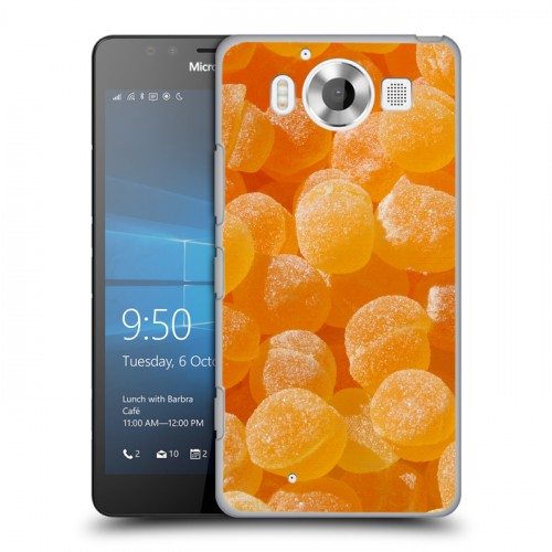Дизайнерский пластиковый чехол для Microsoft Lumia 950 Конфеты
