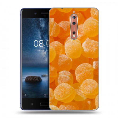 Дизайнерский пластиковый чехол для Nokia 8 Конфеты