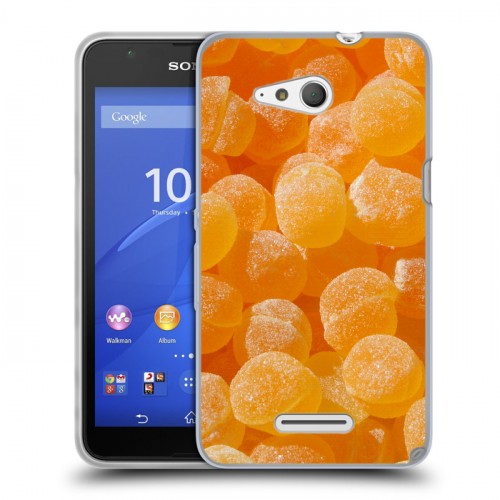 Дизайнерский пластиковый чехол для Sony Xperia E4g Конфеты