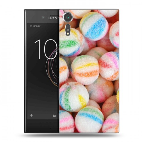 Дизайнерский пластиковый чехол для Sony Xperia XZs Конфеты