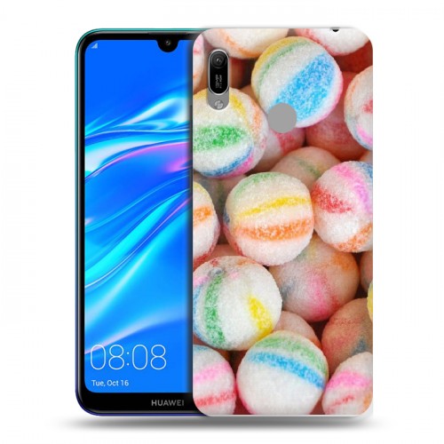 Дизайнерский пластиковый чехол для Huawei Y6 (2019) Конфеты