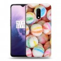 Дизайнерский пластиковый чехол для OnePlus 7 Конфеты