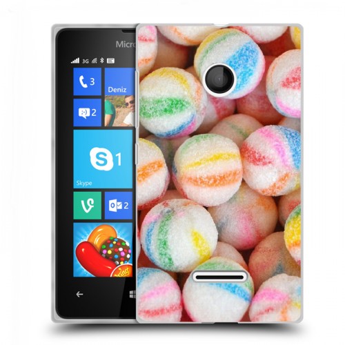 Дизайнерский пластиковый чехол для Microsoft Lumia 435 Конфеты