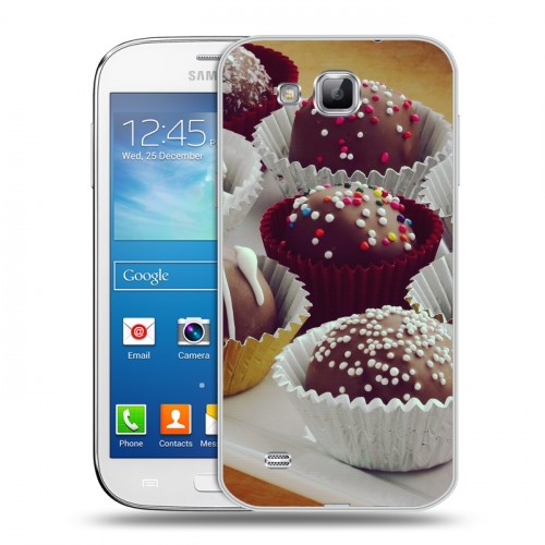 Дизайнерский пластиковый чехол для Samsung Galaxy Premier Конфеты