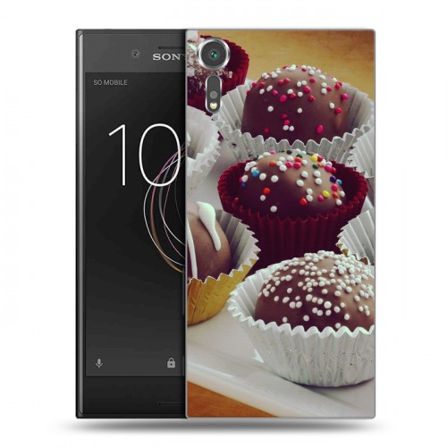 Дизайнерский пластиковый чехол для Sony Xperia XZs Конфеты