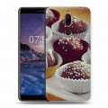 Дизайнерский пластиковый чехол для Nokia 7 Plus Конфеты