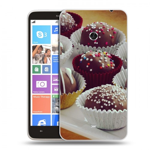 Дизайнерский пластиковый чехол для Nokia Lumia 1320 Конфеты