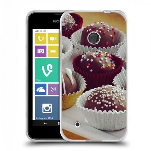 Дизайнерский пластиковый чехол для Nokia Lumia 530 Конфеты