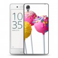 Дизайнерский пластиковый чехол для Sony Xperia X Performance Конфеты