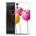 Дизайнерский пластиковый чехол для Sony Xperia XZs Конфеты