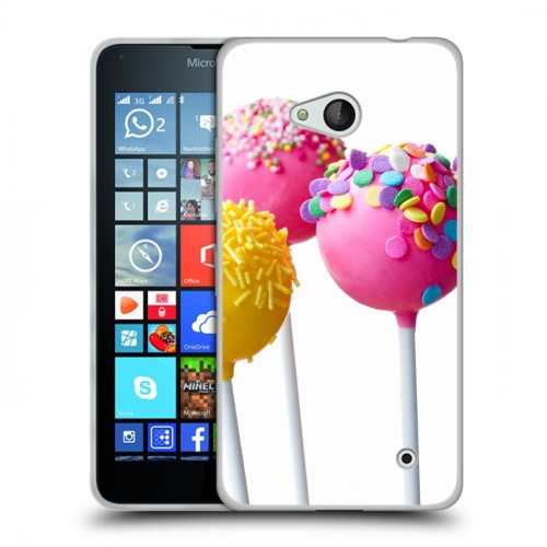 Дизайнерский пластиковый чехол для Microsoft Lumia 640 Конфеты