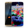 Дизайнерский пластиковый чехол для ZTE Axon 7 Конфеты