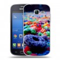 Дизайнерский пластиковый чехол для Samsung Galaxy Trend Lite Конфеты