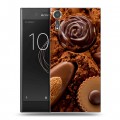 Дизайнерский пластиковый чехол для Sony Xperia XZs Конфеты