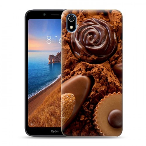 Дизайнерский силиконовый чехол для Xiaomi RedMi 7A Конфеты