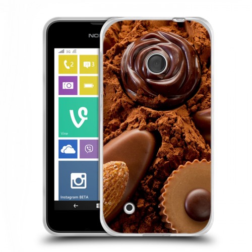 Дизайнерский пластиковый чехол для Nokia Lumia 530 Конфеты