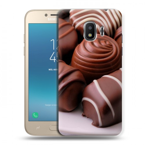 Дизайнерский пластиковый чехол для Samsung Galaxy J2 (2018) Конфеты