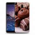 Дизайнерский пластиковый чехол для Nokia 7 Plus Конфеты