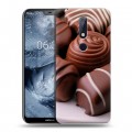 Дизайнерский пластиковый чехол для Nokia 6.1 Plus Конфеты