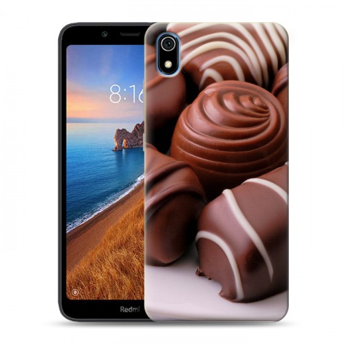 Дизайнерский силиконовый чехол для Xiaomi RedMi 7A Конфеты