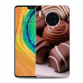 Дизайнерский пластиковый чехол для Huawei Mate 30 Конфеты