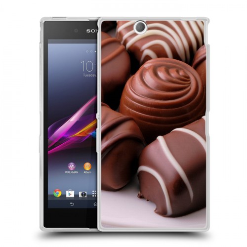 Дизайнерский пластиковый чехол для Sony Xperia Z Ultra  Конфеты