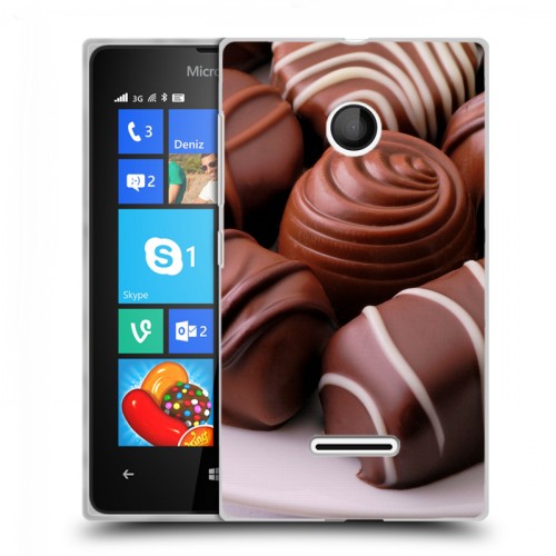 Дизайнерский пластиковый чехол для Microsoft Lumia 435 Конфеты