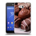 Дизайнерский пластиковый чехол для Sony Xperia E4g Конфеты