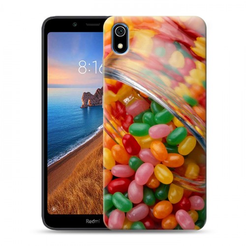 Дизайнерский силиконовый чехол для Xiaomi RedMi 7A Конфеты