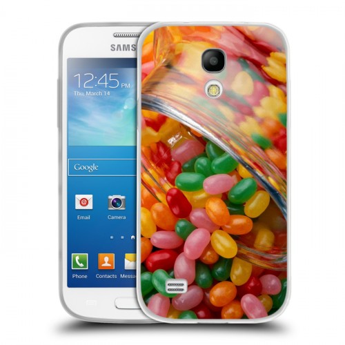 Дизайнерский пластиковый чехол для Samsung Galaxy S4 Mini  Конфеты