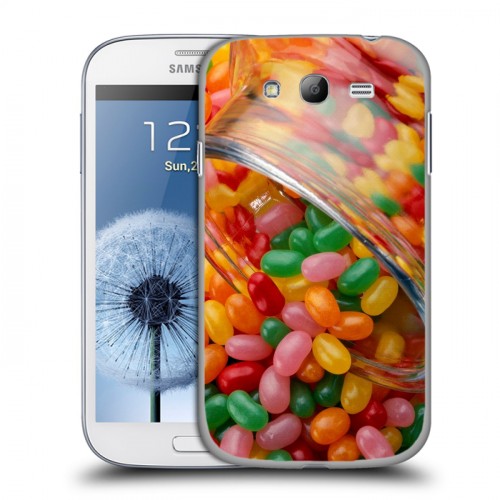 Дизайнерский пластиковый чехол для Samsung Galaxy Grand Конфеты