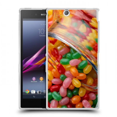 Дизайнерский пластиковый чехол для Sony Xperia Z Ultra  Конфеты