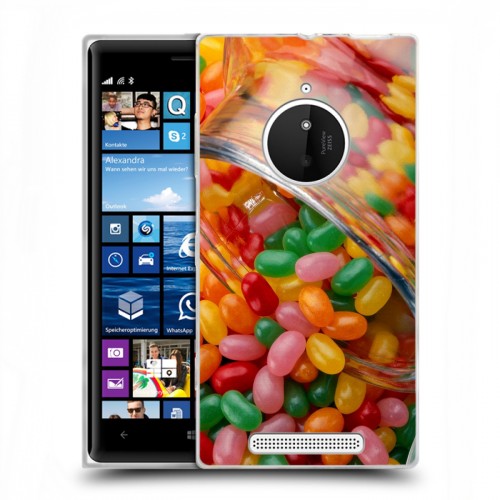 Дизайнерский пластиковый чехол для Nokia Lumia 830 Конфеты