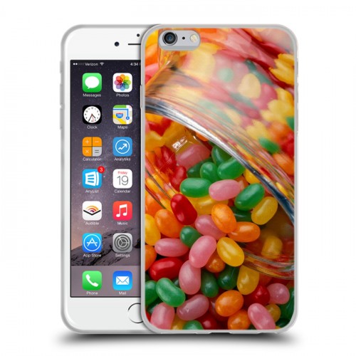 Дизайнерский силиконовый чехол для Iphone 6 Plus/6s Plus Конфеты