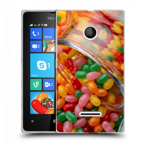 Дизайнерский пластиковый чехол для Microsoft Lumia 435 Конфеты