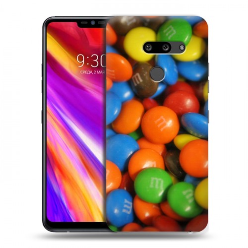 Дизайнерский пластиковый чехол для LG G8 ThinQ Конфеты