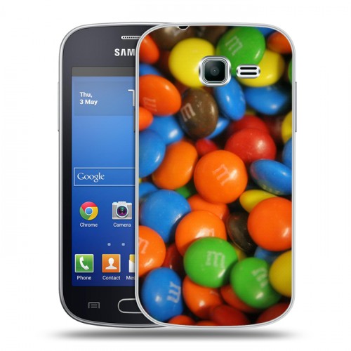 Дизайнерский пластиковый чехол для Samsung Galaxy Trend Lite Конфеты