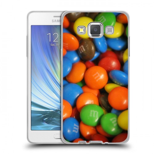 Дизайнерский пластиковый чехол для Samsung Galaxy A5 Конфеты