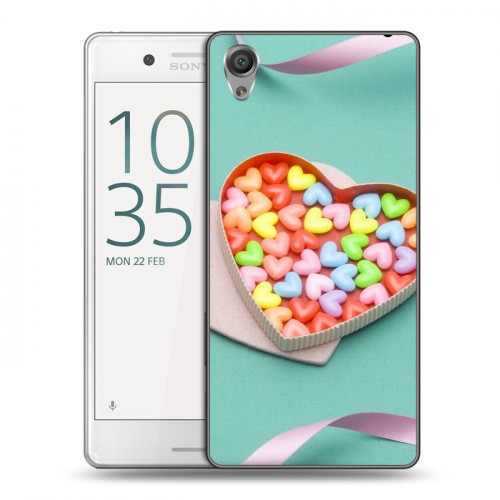 Дизайнерский пластиковый чехол для Sony Xperia X Performance Конфеты