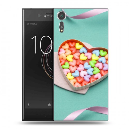 Дизайнерский пластиковый чехол для Sony Xperia XZs Конфеты