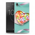 Дизайнерский пластиковый чехол для Sony Xperia L1 Конфеты