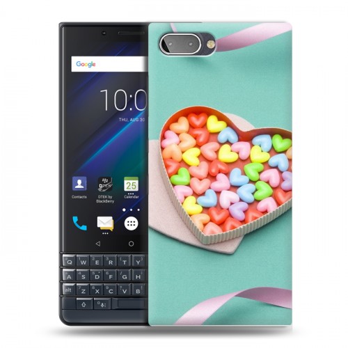 Дизайнерский пластиковый чехол для BlackBerry KEY2 LE Конфеты