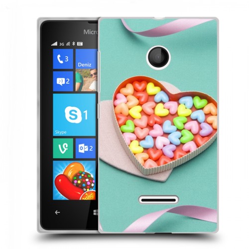 Дизайнерский пластиковый чехол для Microsoft Lumia 435 Конфеты