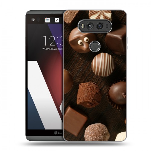 Дизайнерский пластиковый чехол для LG V20 Конфеты