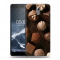 Дизайнерский пластиковый чехол для Nokia 3.1 Конфеты