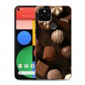 Дизайнерский пластиковый чехол для Google Pixel 5 Конфеты