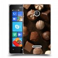 Дизайнерский пластиковый чехол для Microsoft Lumia 435 Конфеты